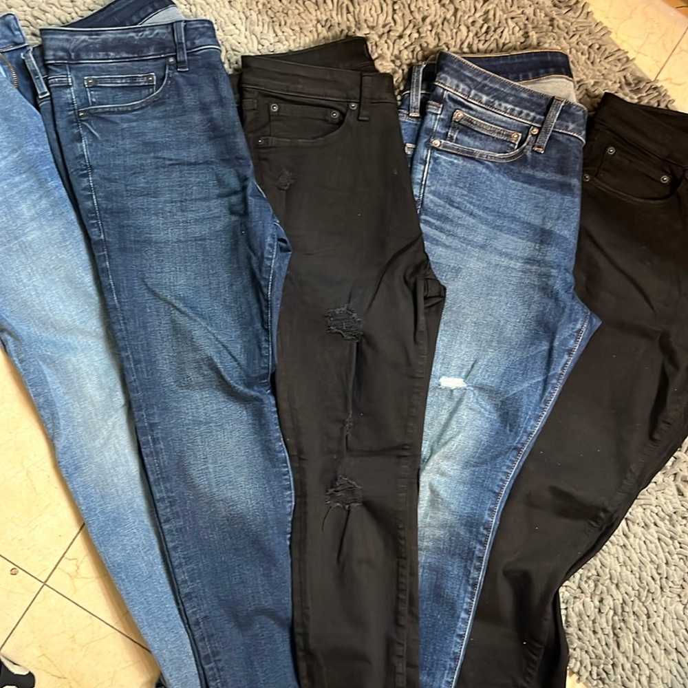 5 pair of BNWT Express jeans size 31X30